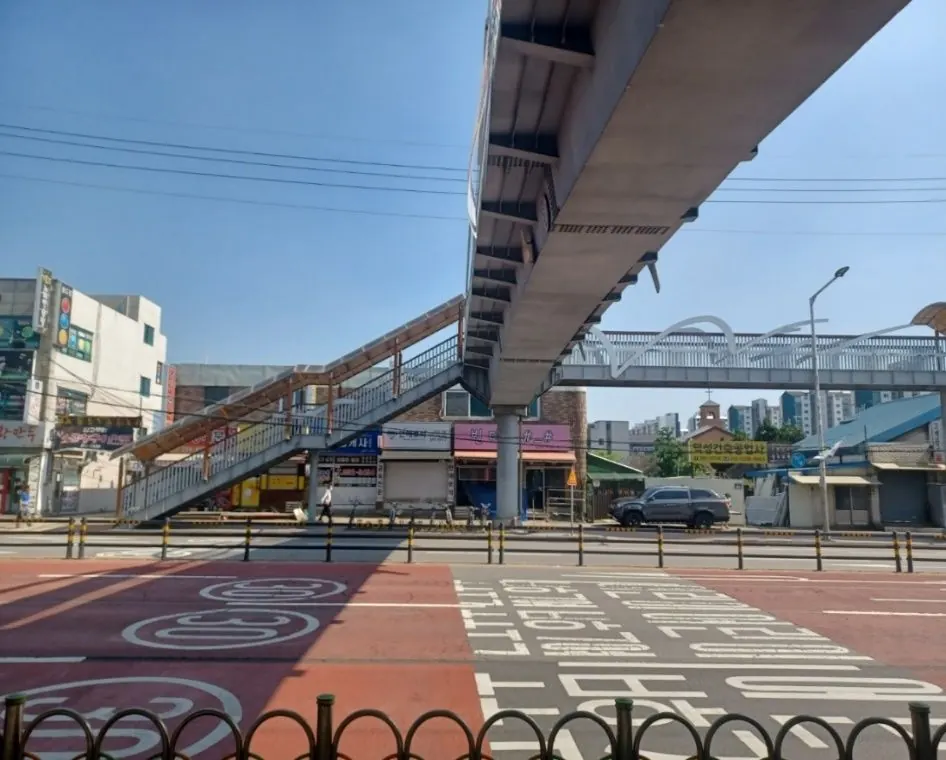 계단부 전경