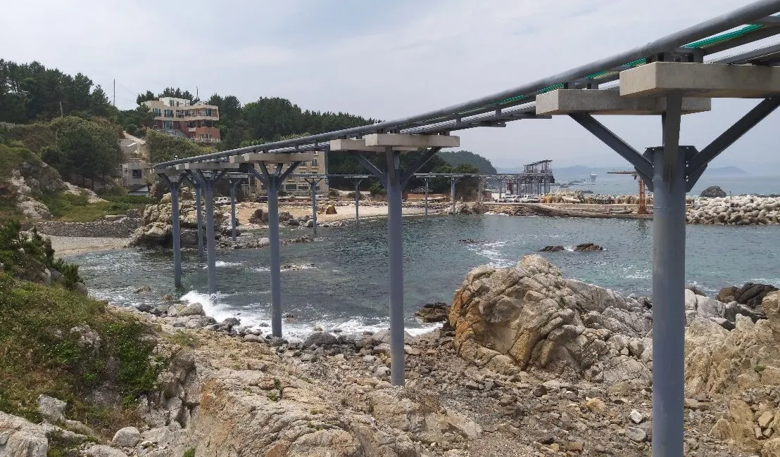 죽변 해안 순환레일